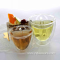 High Quality Glass Heart Cup Set